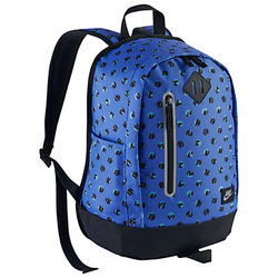 Nike Cheyenne Dot Print Children's Backpack, Comet Blue/Black